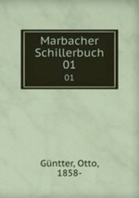 Marbacher Schillerbuch. 01
