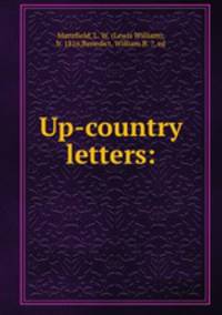 Up-country letters: