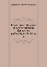 tude minralogique et ptrographique des roches gabbroques de l`tat de .