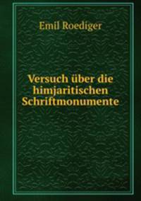 Versuch uber die himjaritischen Schriftmonumente