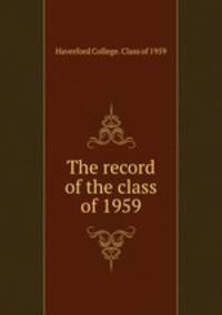 The record of the class of 1959