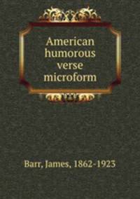 American humorous verse microform