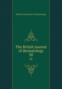 The British journal of dermatology. 30