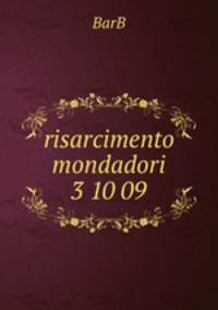 risarcimento mondadori 3 10 09