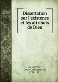 Dissertation sur l