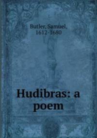 Hudibras: a poem