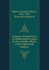Famous introductions to Shakespeare