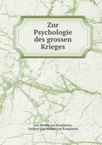 Zur Psychologie des grossen Krieges