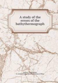 A study of the errors of the bathythermograph