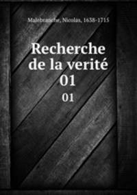 Recherche de la verit. 01