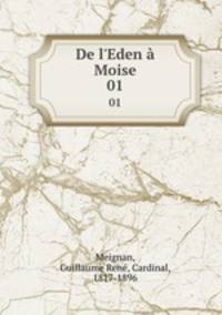 De l`Eden Moise. 01