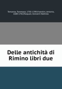 Delle antichita di Rimino libri due