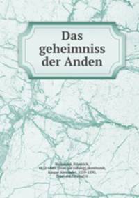 Das geheimniss der Anden