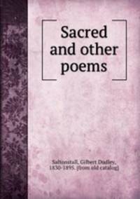 Sacred and other poems