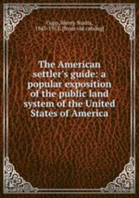 The American settler
