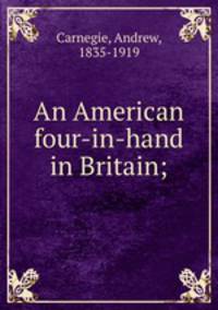 An American four-in-hand in Britain;