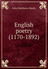 English poetry (1170-1892)