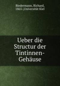 Ueber die Structur der Tintinnen-Gehause