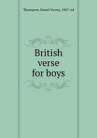 British verse for boys
