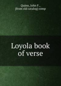 Loyola book of verse