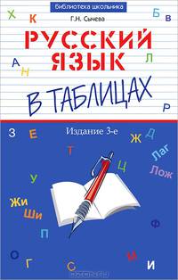 Русский язык в таблицах. - Изд. 3-е, стер.