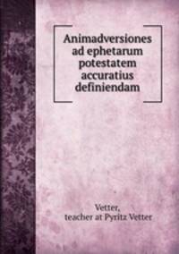 Animadversiones ad ephetarum potestatem accuratius definiendam