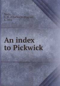 An index to Pickwick