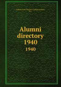 Alumni directory. 1940