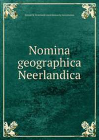 Nomina geographica Neerlandica