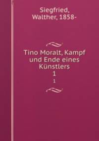 Tino Moralt, Kampf und Ende eines Knstlers. 1