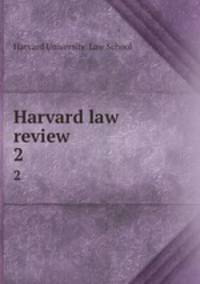 Harvard law review. 2