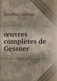 ?uvres completes de Gessner