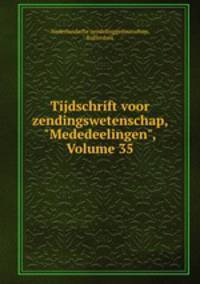 Tijdschrift voor zendingswetenschap, "Mededeelingen", Volume 35