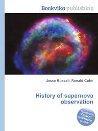 History of supernova observation