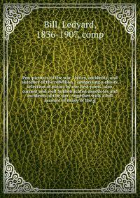 Pen-pictures of the war : lyrics, incidents, and sketches of the rebellion ; comprising a choice selection of pieces by our best poets, also, current and well authenticated anecdotes and incidents of the war ; together with a full account of many of