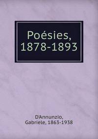 Po?sies, 1878-1893