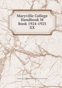 Maryville College Handbook M Book 1924-1925