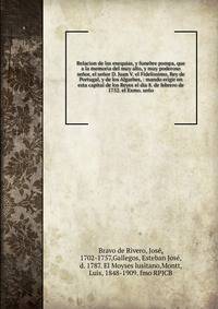 Relacion de las exequias, y funebre pompa, que a la memoria del muy alto, y muy poderoso se?or, el se?or D. Juan V. el Fidelissimo, Rey de Portugal, y de los Algarbes, : mando erigir en esta capital de los Reyes el dia 8. de febrero de 1752. el Exmo.