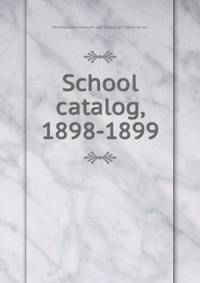 School catalog, 1898-1899
