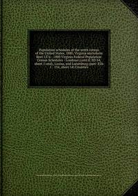 Population schedules of the tenth census of the United States, 1880, Virginia microform
