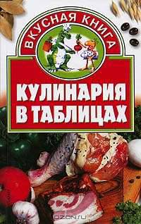Кулинария в таблицах - (Вкусная книга)