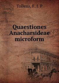 Quaestiones Anacharsideae microform