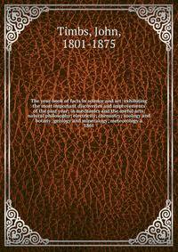 The year-book of facts in science and art: exhibiting the most important discoveries and improvements of the past year; in mechanics and the useful arts; natural philosophy; electricity; chemistry; zoology and botany; geology and mineralogy; meteorol