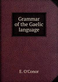 Grammar of the Gaelic language