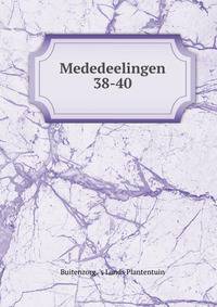Mededeelingen. 38-40