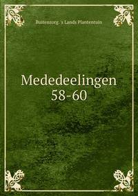Mededeelingen. 58-60
