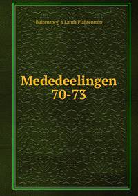Mededeelingen. 70-73