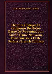 Histoire Critique Et Religieuse De Notre-Dame De Roc-Amadour: Suivie D'une Neuvaine D'instructions Et De Pri?res (French Edition)