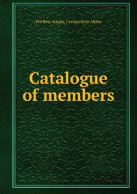 Catalogue of members