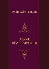 A Book of Anniversaries